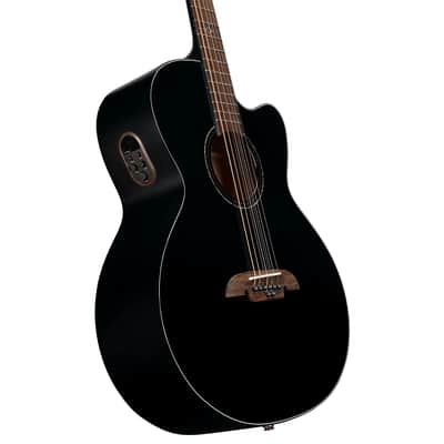 Alvarez ABT60ce 8-String Black Artist Baritone (NEW DEMO) image 7