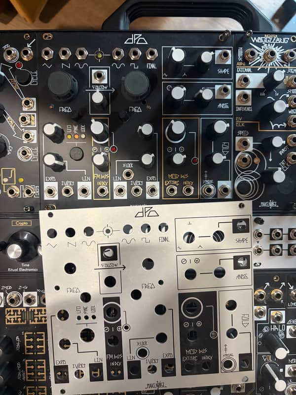Make Noise DPO Black & Gold PLUS Silver Panel image 1