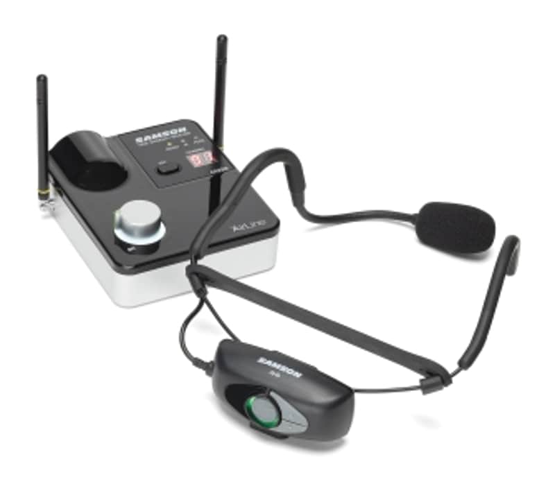 Samson Audio AirLine 99m AH9 Fitness Headset System Micro UHF Wireless System â€“ D-Band image 1