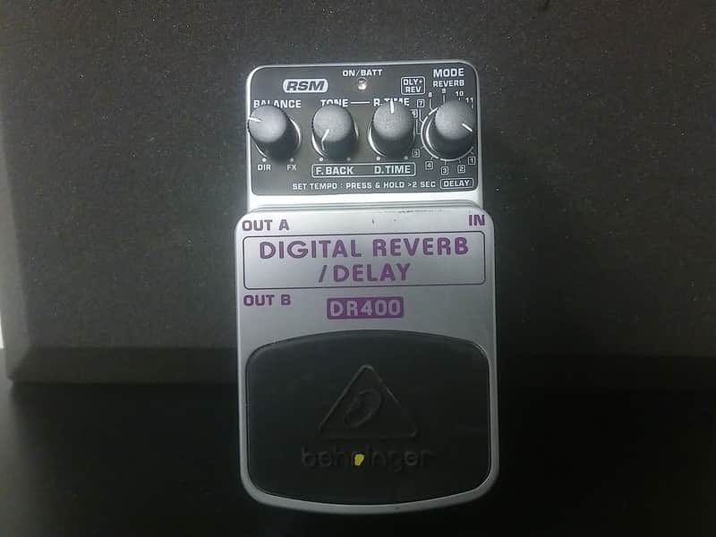 Behringer DR400 Digital Reverb Delay Pedal | Reverb