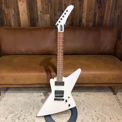 ESP Edwards E-EX-125D Stain Cloudy White | Reverb
