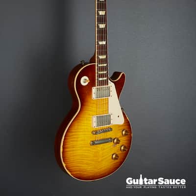 Gibson Custom Shop 59 Les Paul Joe Perry Signature Tom Murphy Aged Tobacco Burst 2013 (Cod.1721UG) image 8