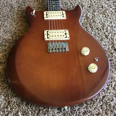 Vintage 1980's Hondo II Professional Electric Guitar & Gibson Bag DiMarzio Double Cream Pickups MIJ image 2