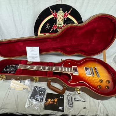 Gibson LPS17LHSCH1 Les Paul Standard T Left-handed lh lefty Guitar with Case 2017 - Heritage Cherry Sunburst image 1