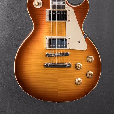 Epiphone "Inspired by Gibson Custom" 1959 Les Paul Standard Reissue - Golden Poppy Burst image 2
