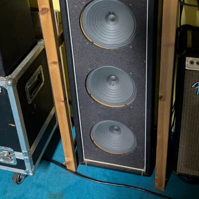 Selmer Selmer TV 100 PA MK II Amp/Bassamp Head, incl. 4x10" Selmer Cabinet 1967 - Silver image 2