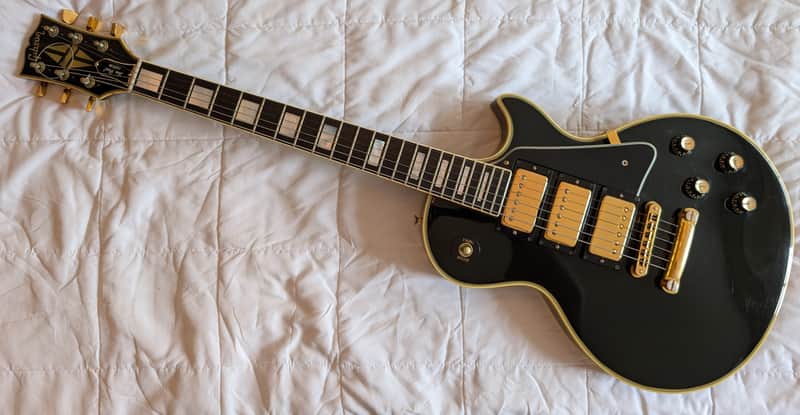 1976 Gibson Les Paul Custom Black Beauty 3 pickup (triple) | Unbelievably clean, barely played & untouched for the past 25 years image 1