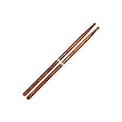 Pro-Mark TX7AW-FG FireGrain Classic 7A Hickory Wood Tip Drum Sticks (Pair)