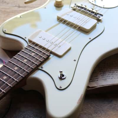 SUHR "LIMITED Classic JM Antique Funk, Olympic White" GIGBAG, PAPERS, 3, 63 KG image 4