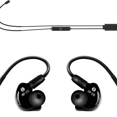 Mackie MP-120-BTA | Professional In-Ear Monitors | Single Dynamic Driver | Bluetooth Adapter image 2