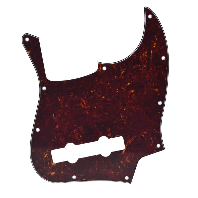 5 String Jazz Bass Pick Guard J Bass Scratch Plate for USA/Mexican FD 5 String Jazz Bass Vintage Tortoise image 1