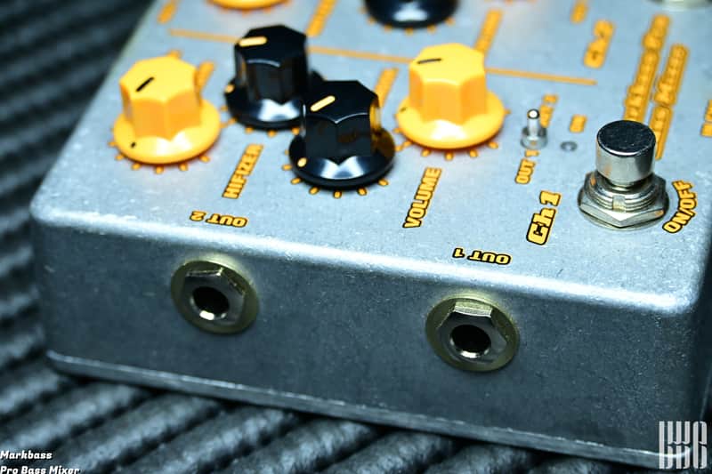 Markbass Pro Bass Mixer | 3In/2Out | Double Bass and Electric Bass