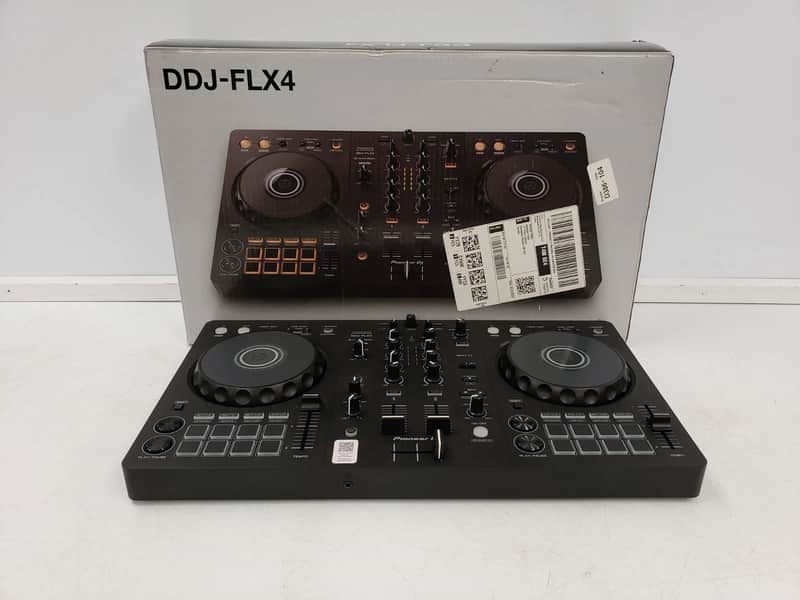 Pioneer DDJ-FLX4 2-Channel DJ Controller 2022 - Present - Graphite image 1
