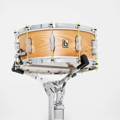 British Drum Company ARC-14-60-SN Archer Series Yew Wood 6" x 14" Snare Drum image 2