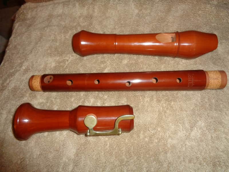 Heinrich Original Blockflöte 木製リコーダー vintage new old stock Alexander Heinrich Original Blockflote Tenor