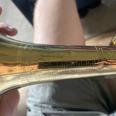 King Cleveland Superior Cornet 1950's Lacquered Brass image 5