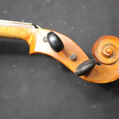 A Vintage Antonius Stradivarius Full Size 4/4 Violin, Bow & Case Ready to Play # 10 V image 10