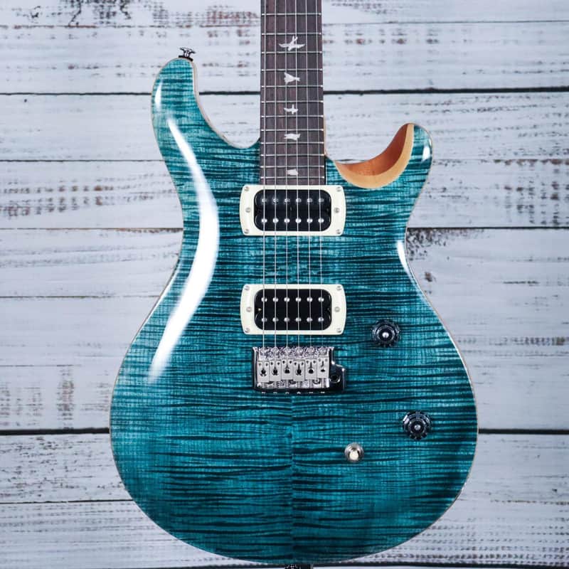 Paul Reed Smith SE CE 24 Electric Guitar w/Bag | Slate Blue image 1