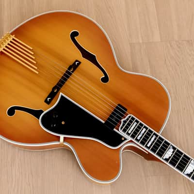 2005 Heritage Golden Eagle Archtop Guitar Sunburst w/ Benedetto Pickup, Kalamazoo USA image 11