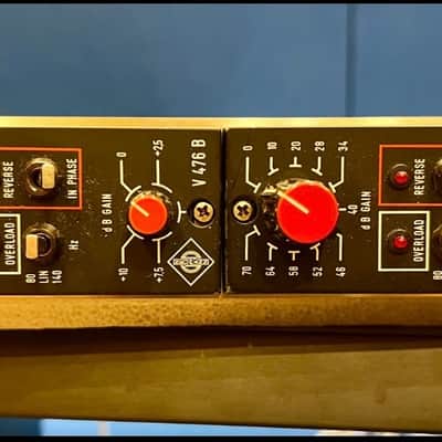 NEUMANN V486B PAIR (Consecutive Serial Numbers)- Black image 3