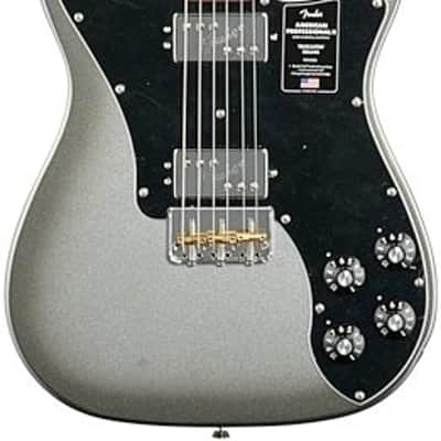 Fender American Professional II Telecaster Deluxe Electric Guitar Mercury image 1