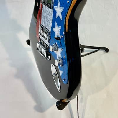 Partscaster Stratocaster-style 2023 - Black relic image 3