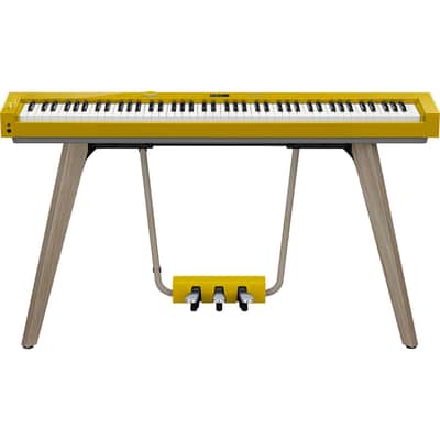 Casio Privia PX-S7000 88-Key Portable Digital Stage Piano with Stand, Harmonious Mustard image 7