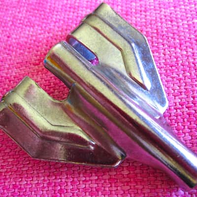 Tama Bass Drum Claw, Smoked Chrome - Vintage (USED) image 1