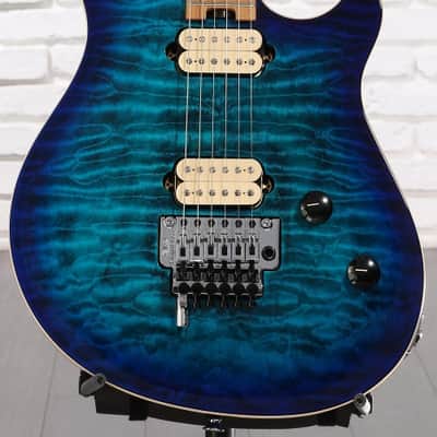 EVH Wolfgang Special QM Electric Guitar - Chlorine Burst with Baked Maple Fingerboard (WGSpcQMClBd1) image 3