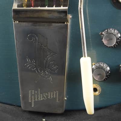 Gibson Murphy Lab 1964 SG Standard With Maestro Vibrola Pelham Blue Light Aged image 6