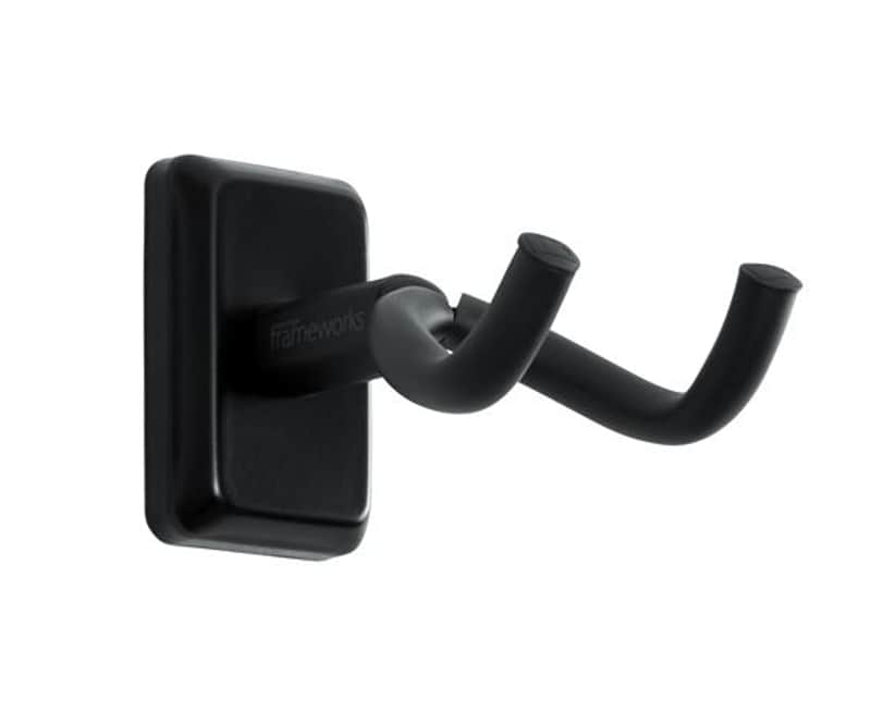 Gator GFWGTRHNGBLK Black Wall Mount Guitar Hanger image 1