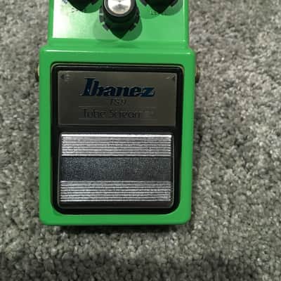 Ibanez TS9 Tube Screamer (Black Label) 1981 Black Label manufactured w/JRC4558D w/original box original manual image 4