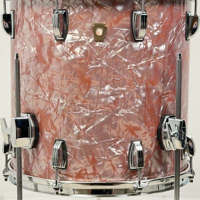 Ludwig 18/12/14" Classic Maple Jazzette Drum Set - Rose Marine Pearl image 9