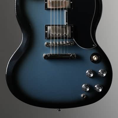 Gibson SG Standard ‘61 Electric Guitar - Pelham Blue Burst, w/ OHSC image 1