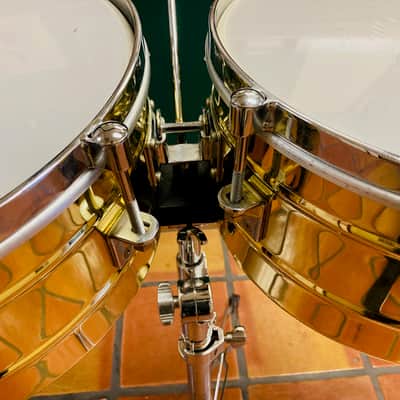Latin Percussion 14" & 15" Timbales with Stand image 18
