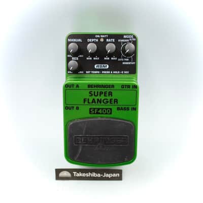 Behringer SF400 Super Flanger Guitar Effect Pedal S1100895537 image 1