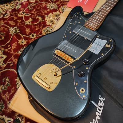 *NEW IN BOX* 2026 Fender Japan Limited Edition Traditional Collection, 60's Jazzmaster Black Pearl Gold with Matching Headstock, MIJ JD26 image 2