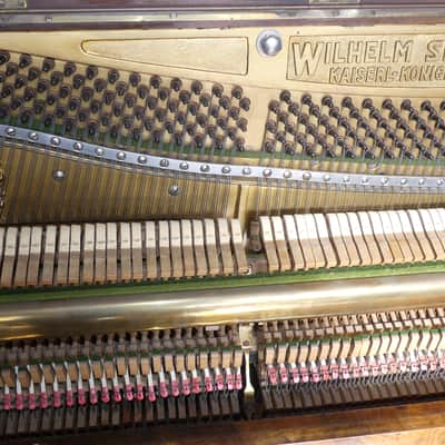 Super Rare Find Antique Free Sydney Delivery Upright Piano Wilhelm Spaethe Gera Made in Germany Burr Walnut Rare Vintage C1910s Restored Tuned Recording Available On Request image 8
