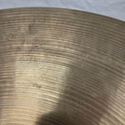 A. Zildjian 20" 60s Stamp Mini Cup Ride Cymbal - Traditional - Edge Nicked (245-22) image 10