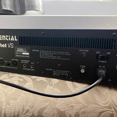 Sequential Prophet VS Rackmount 8-Voice Polyphonic Synthesizer 1986 - 1987 - Black image 13