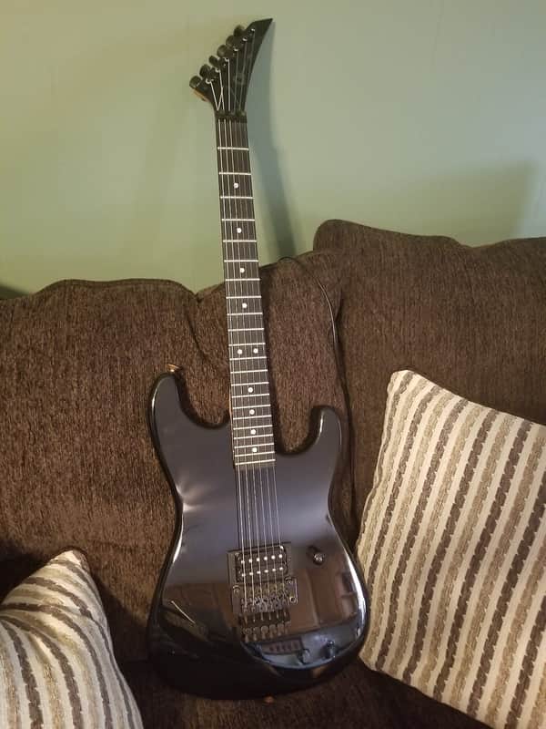 Charvel Pointy Reissue 2005 Black image 1