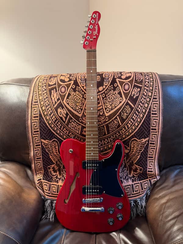 Fender Jim Adkins JA-90 Artist Series Signature Telecaster 2009 - 2019 - Crimson Transparent (hard case included) image 1