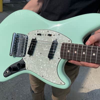 Fender Jagstang 2023 Surf Green Imron Mustang Jaguar Kurt Cobain image 7