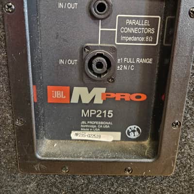 JBL MP215 MPro 15" 2-Way Passive Speakers (pair) image 5