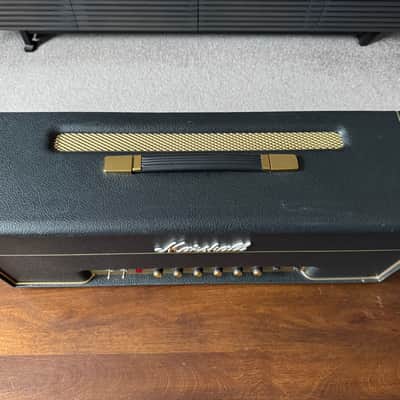 Marshall 1959HW Handwired JMP Reissue 2-Channel 100-Watt Guitar Amp Head 2005 - Present - Black image 2