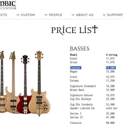 Alembic Essence 5 1991 - Natural image 8
