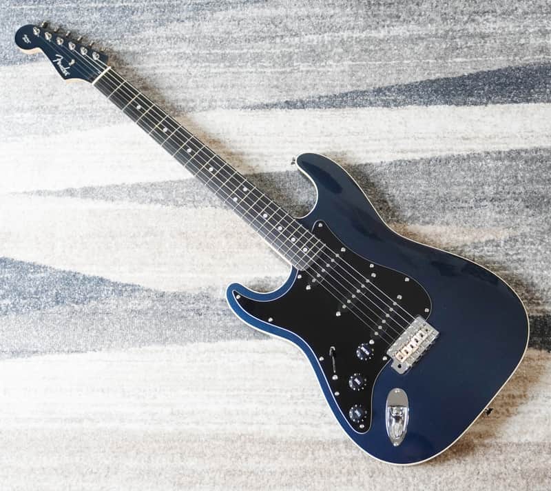 Fender Japan Aerodyne Stratocaster AST-LH Left-Handed Gunmetal Blue MIJ 2010-2012 Excellent