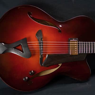 Comins 17" Concert Model Archtop Guitar No. 0266 image 5