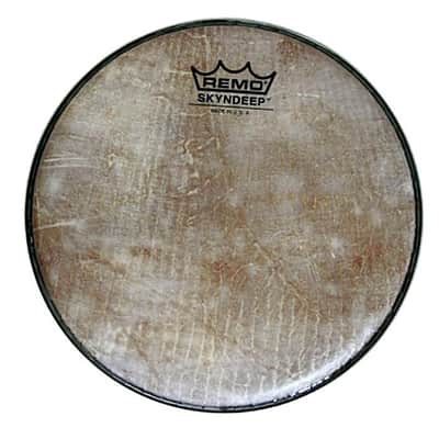 REMO Doumbek Darbuka Skin Head SKYNDEEP 'Fish Skin' Graphic 8.75" image 1