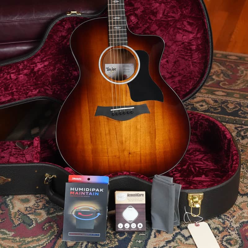 Taylor 224ce-K DLX Grand Auditorium Acoustic-Electric Deal!